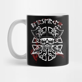 Bloody Warrior Viking Skull, norse Mug